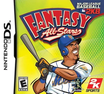 Major League Baseball 2K8 - Fantasy All-Stars (USA) (En,Fr,Es) box cover front